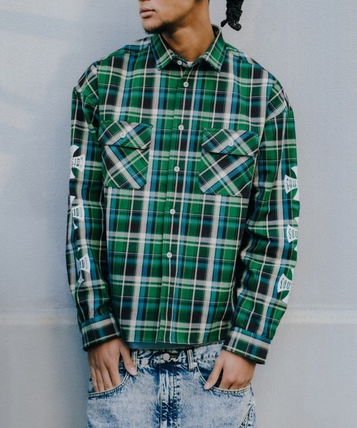 シャツ 「BREATH」CROSS CHECK SHIRT / 4カラー 「BR26SS-S2007」 メンズの画像