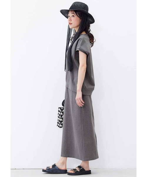 「Live in comfort」 セットアップ L ダークグリーン レディース_画像4