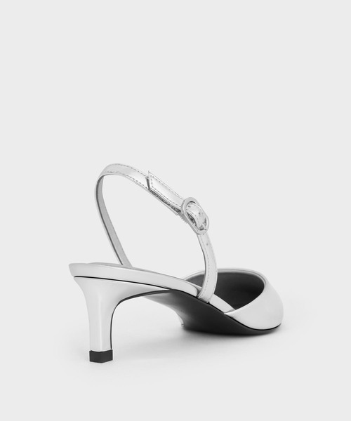 「CHARLES & KEITH」 ヒールサンダル 25.5cm ブラック系その他2 レディース_画像4