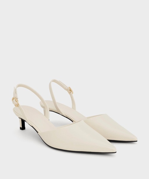 「CHARLES & KEITH」 ヒールサンダル 25.5cm ブラック系その他2 レディース_画像7