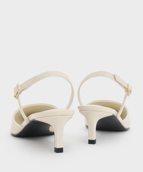 「CHARLES & KEITH」 ヒールサンダル 25.5cm ブラック系その他2 レディース_画像9