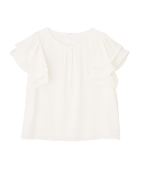 「PROPORTION BODY DRESSING」 半袖ブラウス SMALL ブルー レディース_画像2