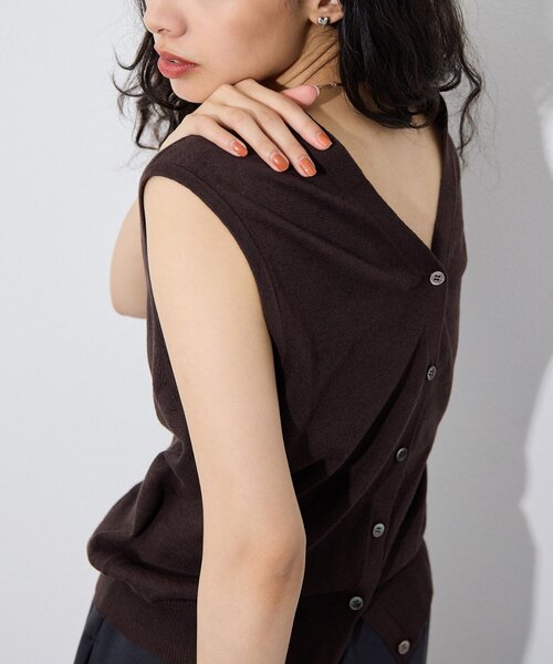 Whim Gazette（ウィム ガゼット） ニット セーター 「GEMINI」2way