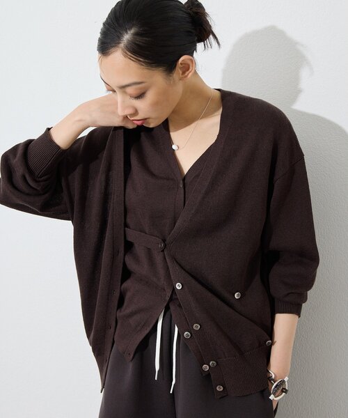Whim Gazette（ウィム ガゼット） ニット セーター 「GEMINI」2way