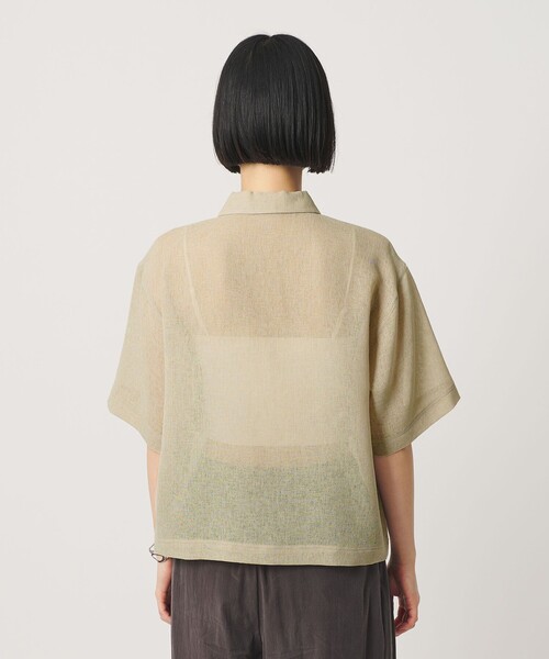 BEAUTY＆YOUTH UNITED ARROWS ブラウス シャツ 夏 半袖 ポリエステル 
