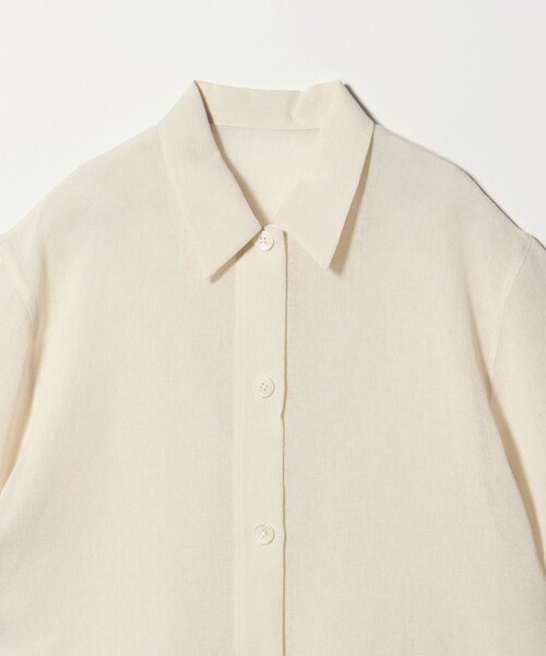 BEAUTY＆YOUTH UNITED ARROWS ブラウス シャツ 夏 半袖 ポリエステル 