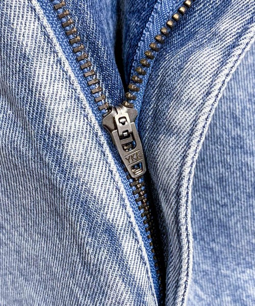 「ZIP FIVE」 デニムパンツ LARGE ブラック メンズ_画像7
