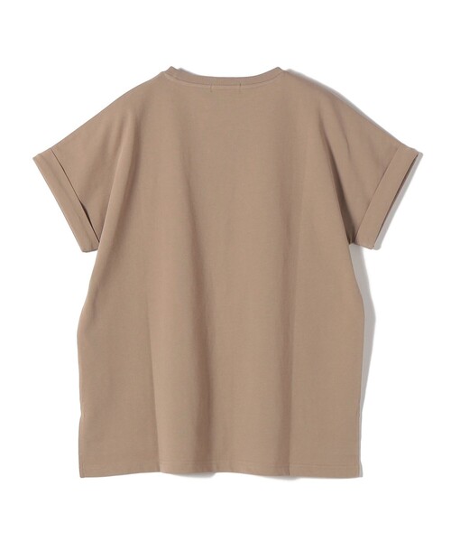 「SHIPS Colors」 半袖Tシャツ ONE SIZE カーキ レディース_画像8