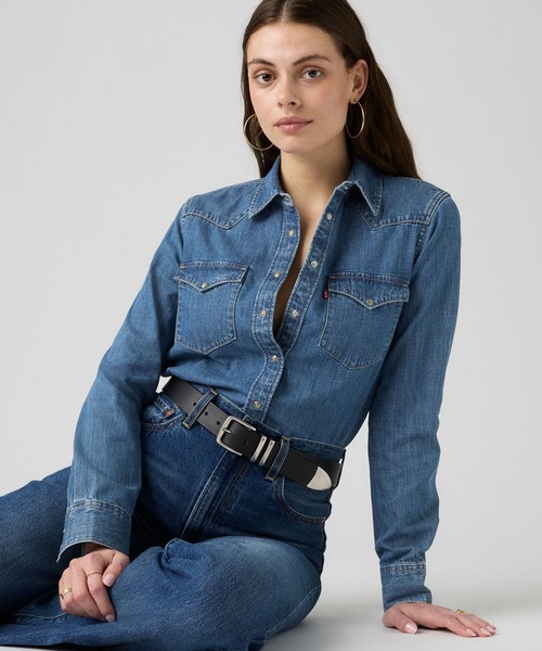 Levi's（リーバイス） ブラウス シャツ ヘリテージ ウエスタン デニム
