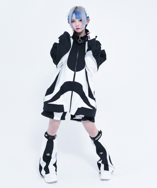 「REFLEM」 ジャージパンツ FREE グレー レディース_画像6