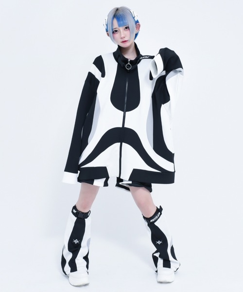 「REFLEM」 ジャージパンツ FREE グレー レディース_画像7