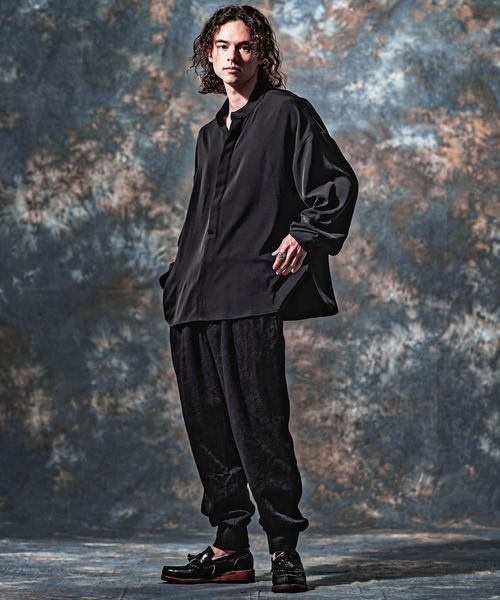 Jih Nunc（ジーヌンク） パンツ mp15259-コットンリネンジャガード