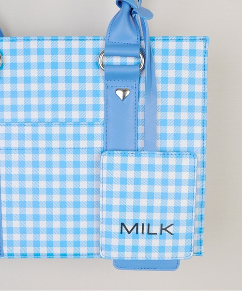 「MILK」 トートバッグ FREE レッド レディース_画像4