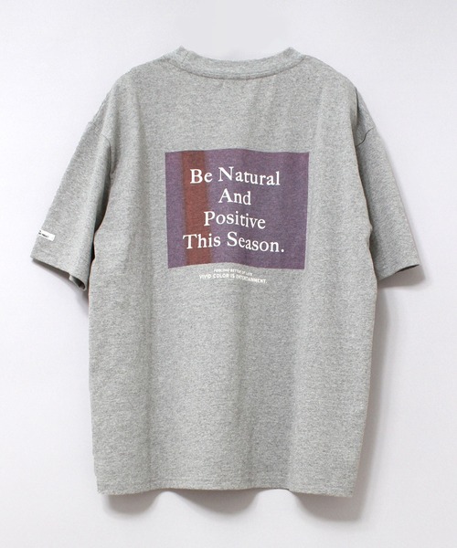 「RNA-N」 半袖Tシャツ MEDIUM 杢グレー レディース_画像4
