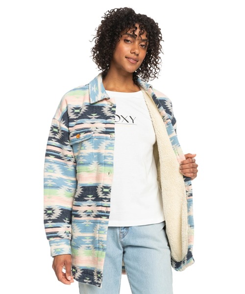 「ROXY」 ジャケット SMALL ブルー レディース_画像6