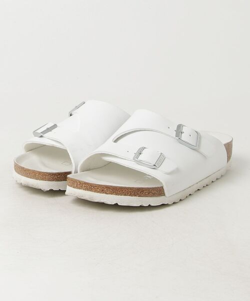 【新品未使用】フラットサンダル ホワイト Hカットデザイン BIRKENSTOCK（ビルケンシュトック） フラットサンダル 36 ホワイト