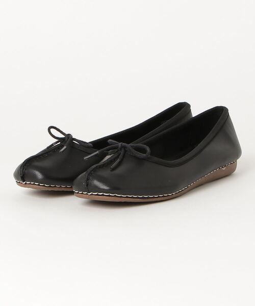 専用❗️☆Clarks(クラークス)☆フラットバレエシューズ黒24cm クラークス バレエシューズ（サイズ（cm）：24cm）のおすすめ人気商品