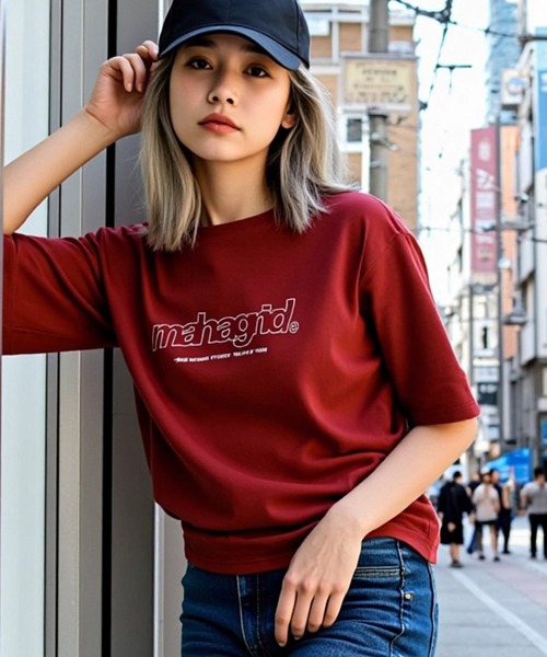 MAHAGRID（マハグリッド） tシャツ 「mahagrid/マハグリッド」THIRD