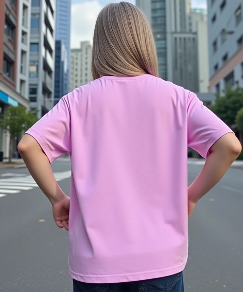 mahagrid Tシャツ ピンク unisex MAHAGRID tシャツ 「mahagrid/マハグリッド」THIRD LOGO TEE