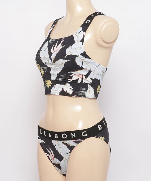 Billabongビラボン 新品 ブラック セパレート水着 ビギニ セール】BILLABONG レディース LOGO TAPE HOLTER BIKINI ビキニ