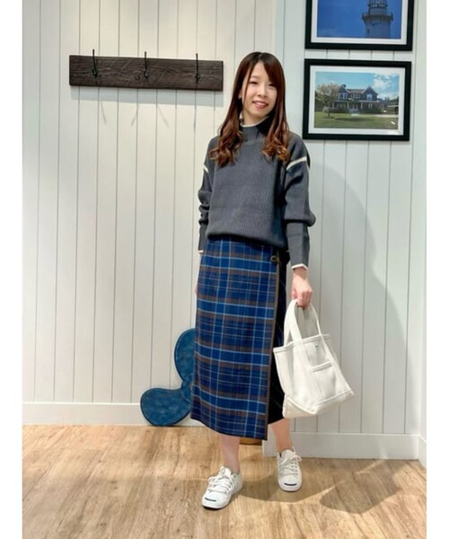 格安国産 ニット - 通販 - PayPayモール 配色ライン入りハイネックニット ZOZOTOWN PayPayモール店 爆買い