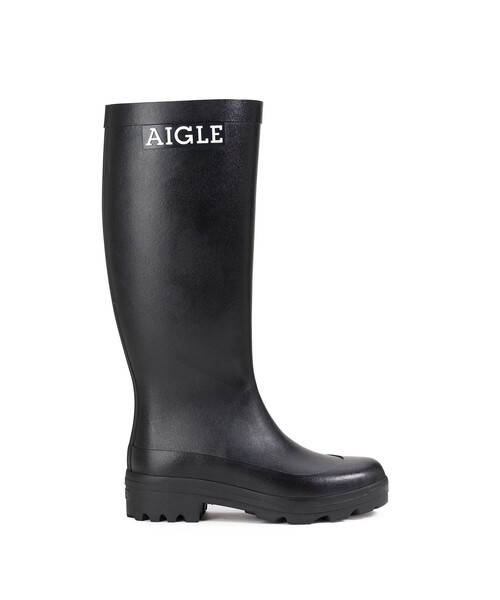 AIGLE 1853 ブラック長靴 AIGLE（エーグル） レインシューズ 長靴 アトリエ メンズ : ZOZOTOWN