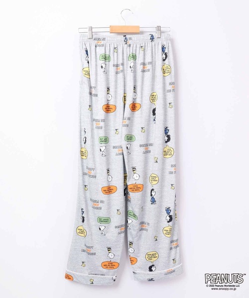 PEANUTS パジャマ ルームウェア スヌーピー半袖＆フルレングスパジャマ