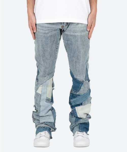 mnml ジーンズ mnml/ミニマル/B424 Patch Flare Denim メンズ