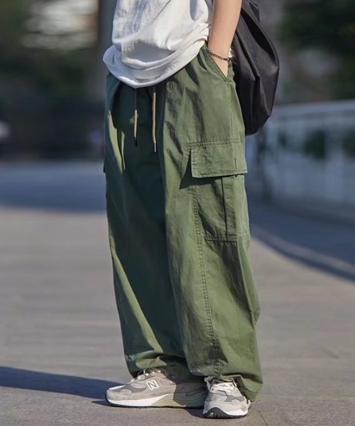 SETUP7（セットアップセブン） カーゴパンツ 「SETUP7」ワイドルーズ
