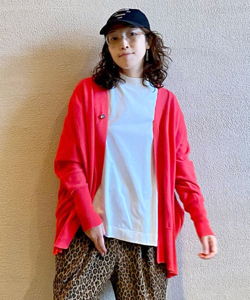 ジャーナルスタンダードラックス　RCテンジク Vネックドルマンカーディガン JOURNAL STANDARD LUXE カーディガン RCテンジクVネックドルマン