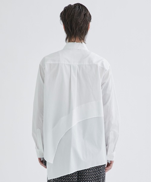 sulvam（サルバム） シャツ 「sulvam/サルバム」BODY OVERLAP STAND