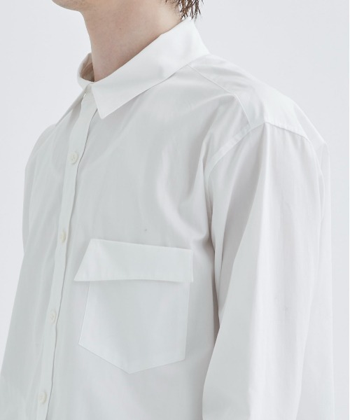 sulvam（サルバム） シャツ 「sulvam/サルバム」BODY OVERLAP STAND