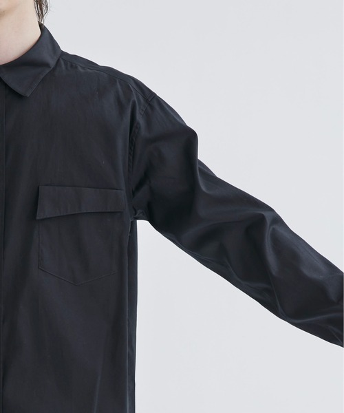 sulvam（サルバム） シャツ 「sulvam/サルバム」BODY OVERLAP STAND