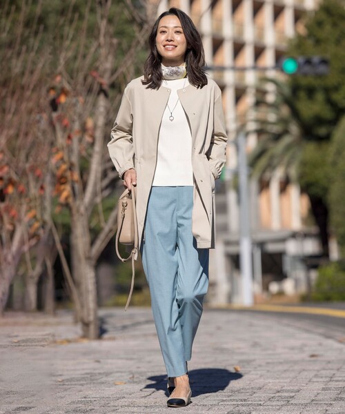 【洗える】RAYON STRETCH PLAIN クルーネック ニット 洗える】RAYON STRETCH PLAIN クルーネック ニット / J.PRESS