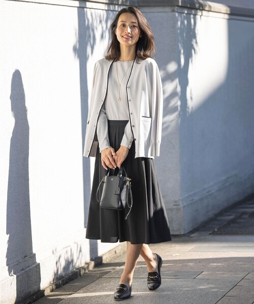 【洗える】RAYON STRETCH PLAIN クルーネック ニット 洗える】RAYON STRETCH PLAIN クルーネック ニット / J.PRESS