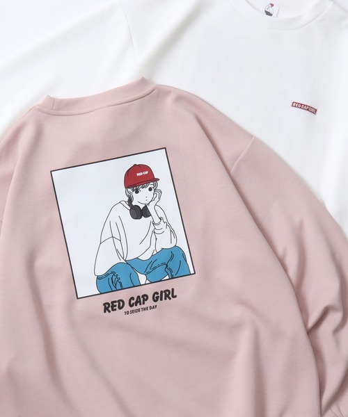RED CAP GIRL トレーナー スウェット 2025AW新柄 Red Cap Girl