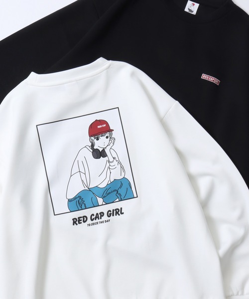 RED CAP GIRL トレーナー スウェット 2025AW新柄 Red Cap Girl