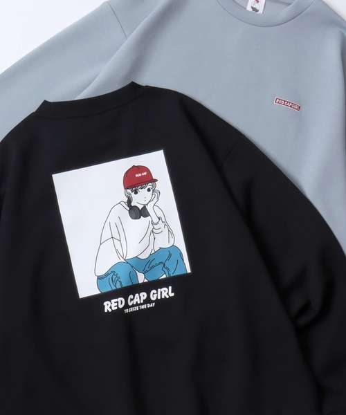 RED CAP GIRL トレーナー スウェット 2025AW新柄 Red Cap Girl