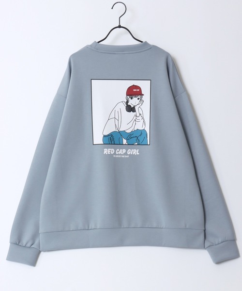 ☆☆☆新品未開封☆金属バット☆スウェット☆トレーナー☆Sサイズ☆☆☆ RED CAP GIRL トレーナー スウェット 2025AW新柄 Red Cap Girl