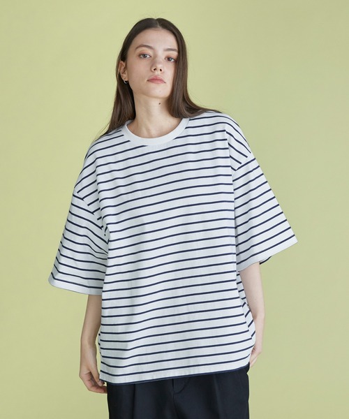 tシャツ Tシャツ 「molk」ルーズシルエットベーシックコットンTシャツ 