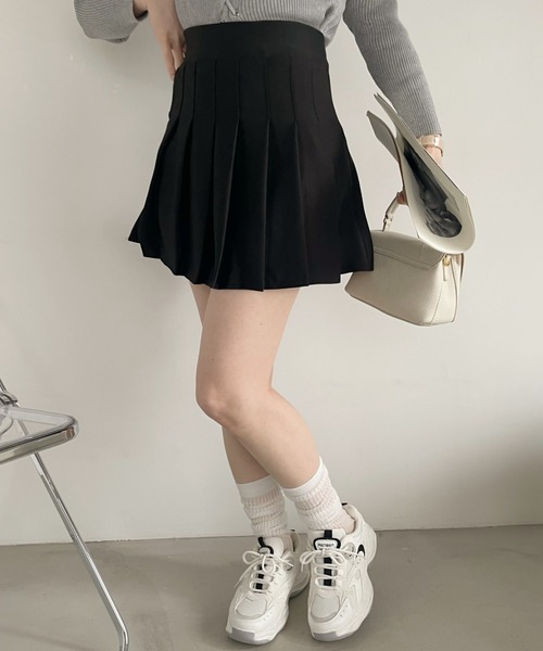 新品 PWCIRCULUS M 洗える 撥水 ストレッチ プリーツ ミニスカート 楽天市場】撥水（スタイル（スカート）プリーツスカート