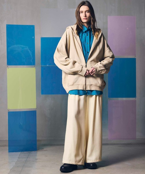 MAISON SPECIAL パンツ 「UNISEX」Buzzam-Tuck Prime-Wide Pants 