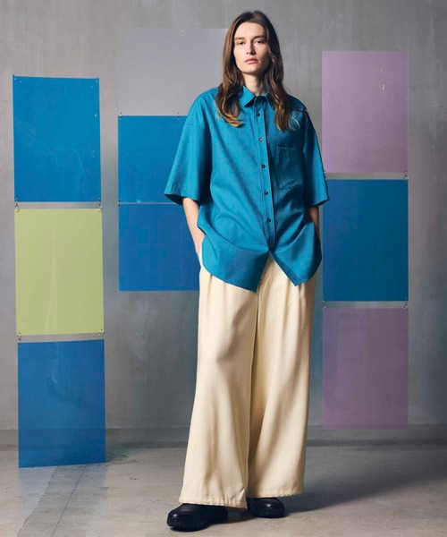 MAISON SPECIAL パンツ 「UNISEX」Buzzam-Tuck Prime-Wide Pants 