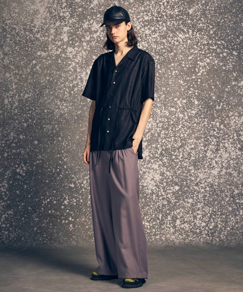 MAISON SPECIAL パンツ 「UNISEX」Buzzam-Tuck Prime-Wide Pants 
