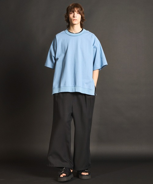MAISON SPECIAL パンツ 「UNISEX」Buzzam-Tuck Prime-Wide Pants 