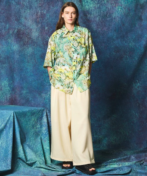 MAISON SPECIAL パンツ 「UNISEX」Buzzam-Tuck Prime-Wide Pants 