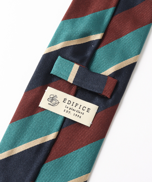 EDIFICE（エディフィス） ネクタイ PB マルチストライプタイ