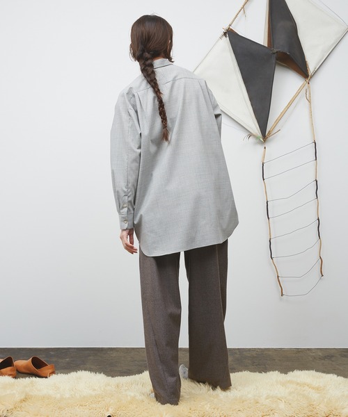 Dulcamara シャツ ヨークスリーブシャツ-C メンズ レディース