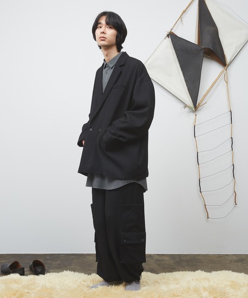 Dulcamara シャツ ヨークスリーブシャツ-C メンズ レディース