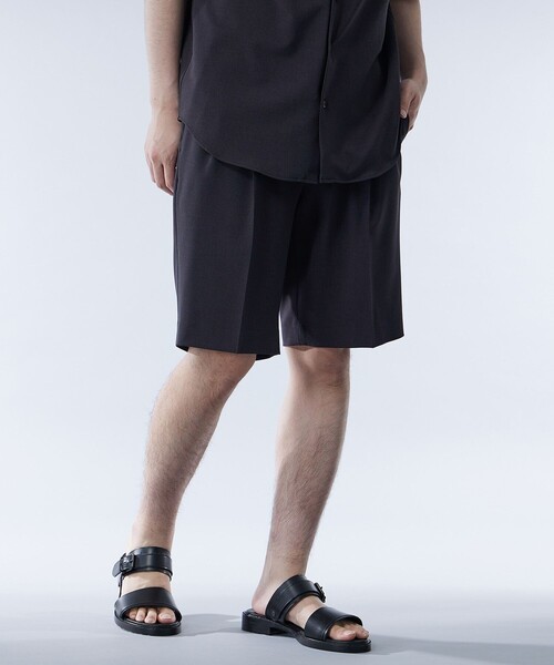 UNITED TOKYO スラックス SUPER STRETCH ショートパンツ メンズ